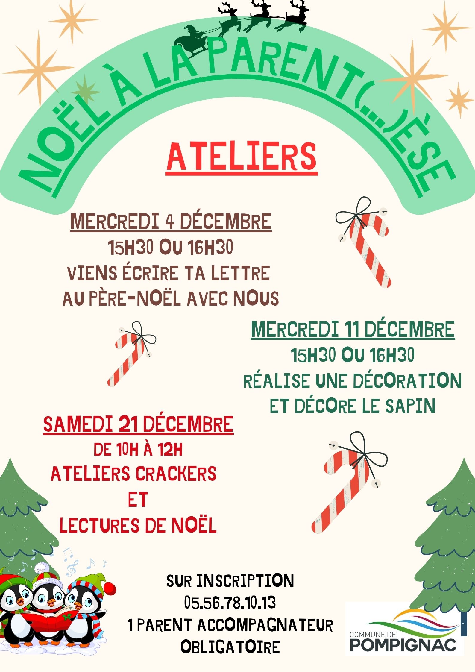 ATELIERS NOËl à la parentèse