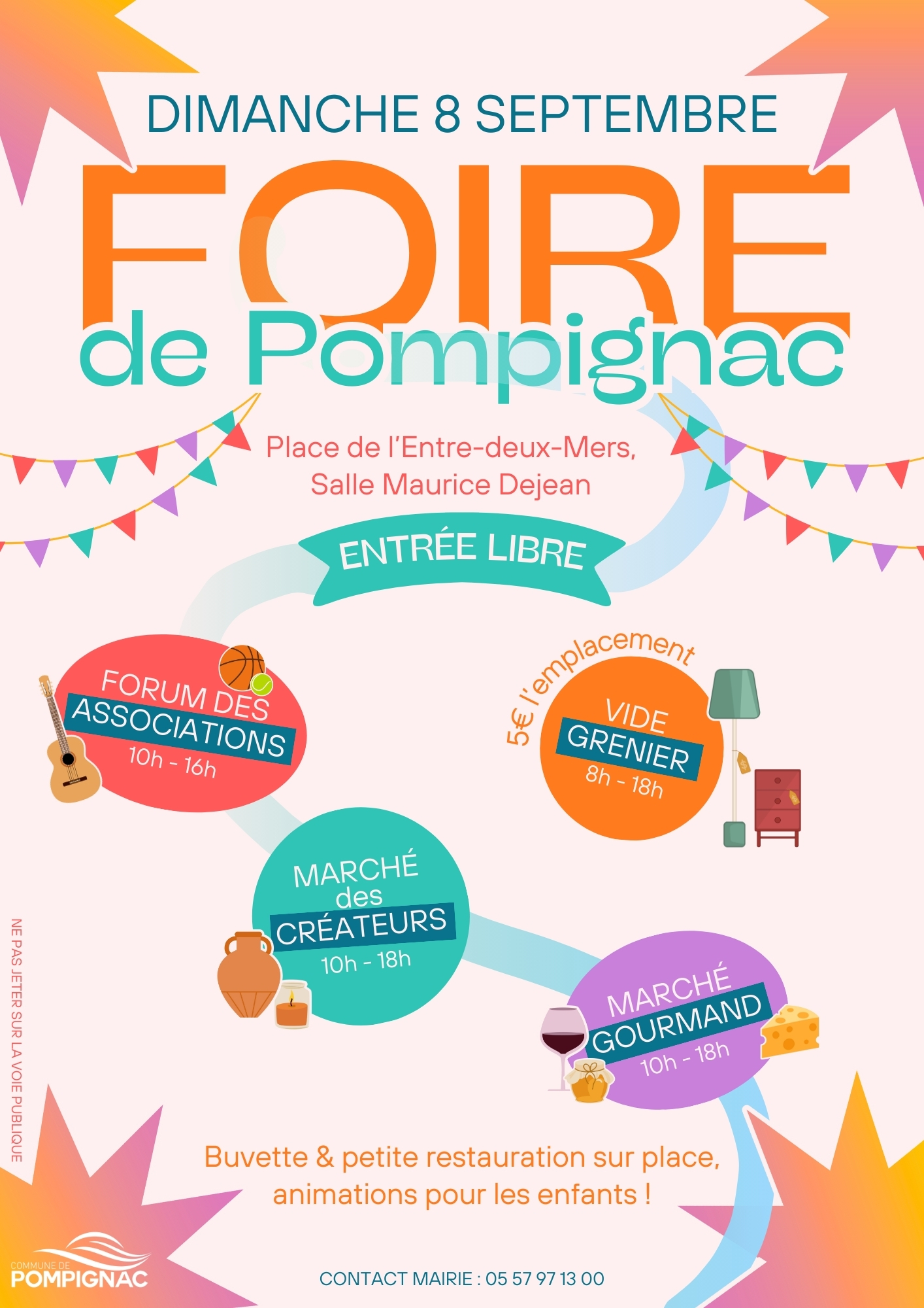 Affiche Foire 08 09 2024