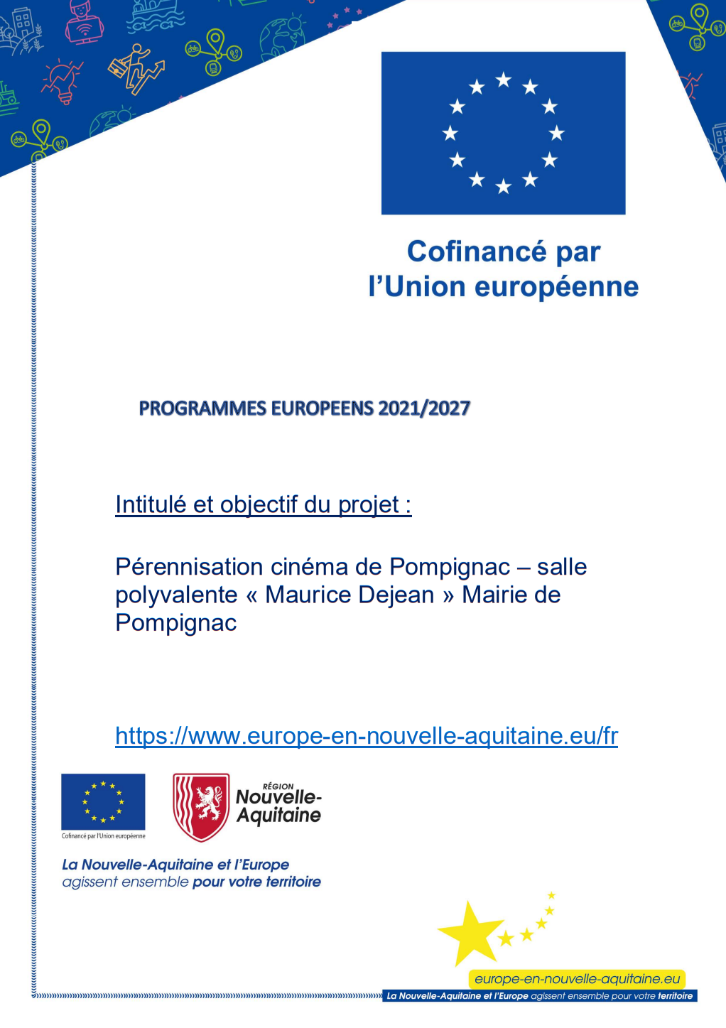 Programme EU Perennisation ciné