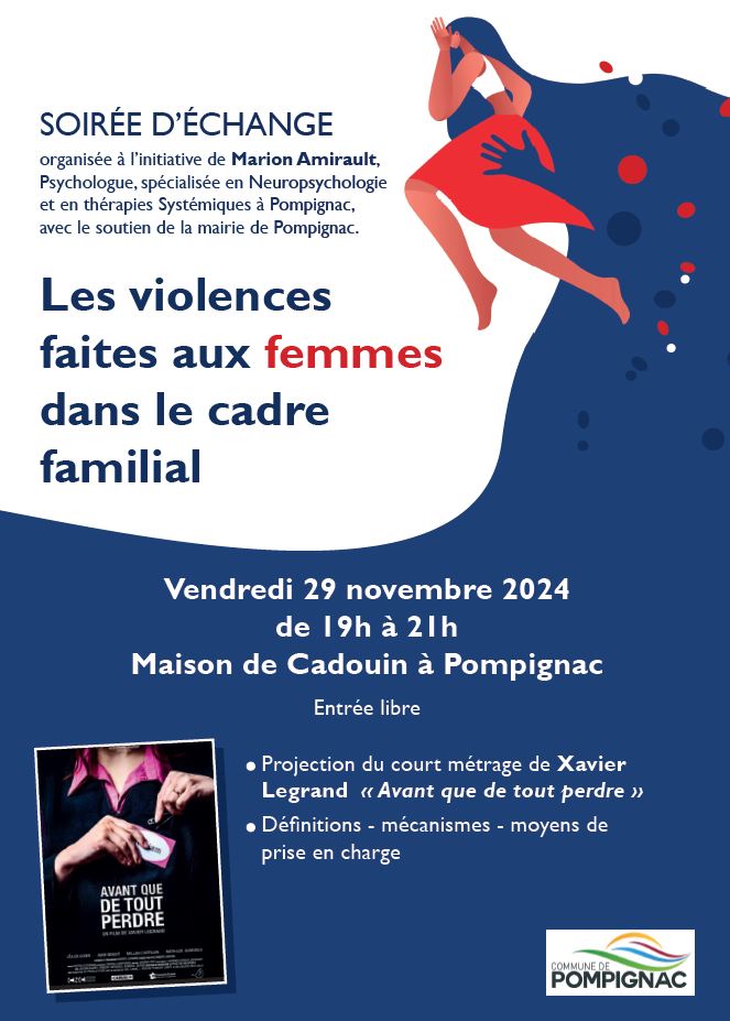 Soirée du 29.11.24 Violences aux femmes