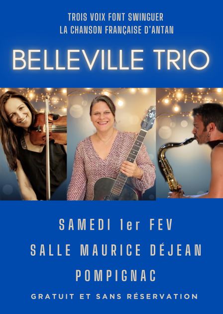 Trio BELLEVILLE 01.02.25