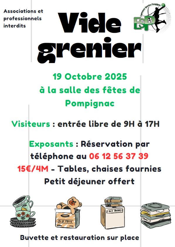 Vide grenier 19.10