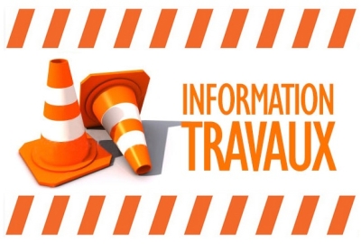 Report des travaux / Mise en place d&rsquo;une d&eacute;viation