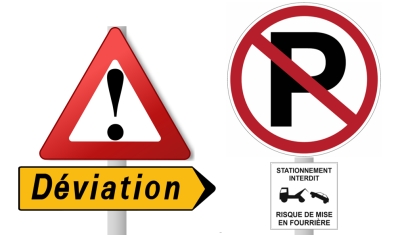 Prochaines festivit&eacute;s du printemps 2026 - Stationnement &amp; circulation